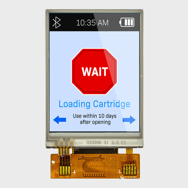 2.4 Inch | 240x320 | Resistive Touchscreen | 4-wire SPI Interface | TN | TFT Display