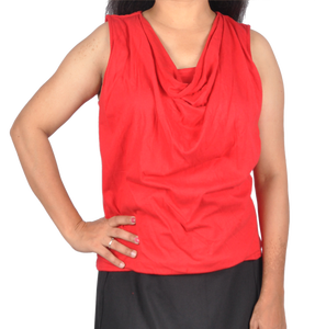 Top de bambú ecológico con tela de LICRA sin mangas para mujer, ropa informal cómoda de último diseño para mujer - Product Image 5