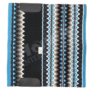 Manta de sillín de caballo de calidad superior, Productos Ecuestres de lana y cuero de diseño personalizado - Product Image 2