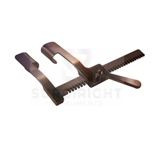 Separador de Costillas Burford Finochietto, Retractor de 10 Pulgadas, Acero, Manual, Alta Calidad, 2 Hojas, Uso Hospitalario, Instrumentos Quirúrgicos - Product Image 2