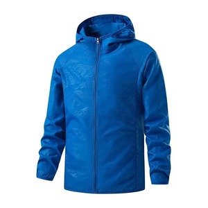 Hommes Femmes Unisexe Coupe-Vent Vestes Imperméable Respirant Toile Mince À Capuche Camping Escalade Extérieur Manteau De Pluie Portable - Product Image 4
