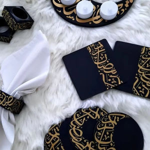 Lot de 3 peintures murales islamiques en MDF Ayatul Kursi Wall Art Mural musulman Décoration en bois et Coran Mural - Product Image 6