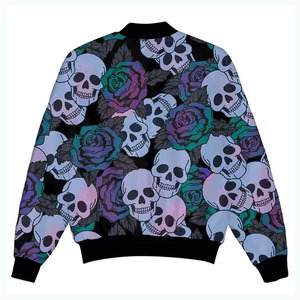 Men 100% Nylon Men Bomber <b>Jackets</b> High Quality Stand Collar Winter Wear sublimation Bomber <b>Jacket</b> for Men - Product Image 3