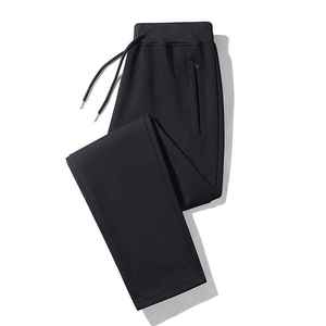 Nouveau pantalon de jogging ample en coton respirant et lourd, coupe droite, streetwear, décontracté, uni, pantalon de survêtement pour homme - Product Image 3