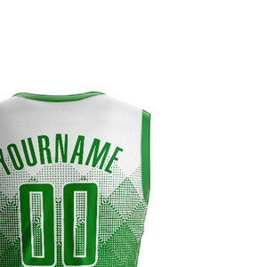 Ensemble maillot de basket-ball personnalisé short en polyester respirant impression par sublimation uniformes de sport fournisseur OEM - Product Image 4