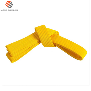Nuevos Cinturones de Artes Marciales de Karate MESS SPORTS 2024 con Logotipo Personalizado, Material de Poliéster/Algodón, Unisex, Color Personalizado - Product Image 2