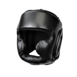 หมวกซ้อมมวยแบบเต็มศีรษะสำหรับฝึกซ้อมและชกมวยทำจากหนังปรับโลโก้ได้ตามต้องการ - Product Image 6
