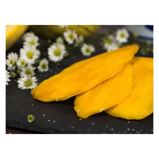 Fournisseur Mangue séchée molle de meilleure qualité du Vietnam Tranches de mangue séchée de qualité supérieure pour l'acheteur