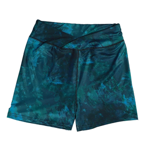 Nylon Poliéster Spandex Tela Mejor Precio Mujeres Use Slim Fit Shorts Sublimación Impresión Tallas grandes Pantalones cortos de las mujeres - Product Image 4