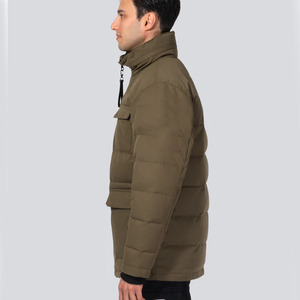 Chaqueta de Invierno para Hombre, Estilo Vintage, Entallada, con Cierre de Cremallera, Transpirable, Impermeable, Cortavientos y Ecológica - Product Image 5