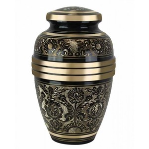 Urnes funéraires décoratives de luxe pour cendres d'adultes, équipement de service funéraire, urnes de crémation pour adultes avec finition émaillée. - Product Image 1