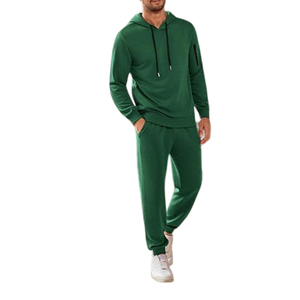 Sudadera con capucha informal atlética verde para hombre, chándal de estilo Formal para primavera Otoño, correr y trotar - Product Image 5