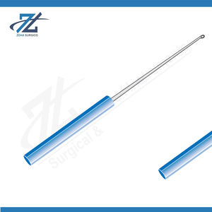 เครื่องมือผ่าตัดสแตนเลส Sypert Bone Curette แบบใช้มือ สีน้ำเงิน ด้ามจับอะซีทัล Suregrip ความยาว 380 มม. กว้าง 3 มม. ได้รับการรับรองมาตรฐาน CE - Product Image 2