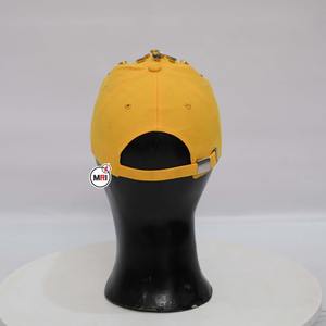 Casquette de baseball sport personnalisée à 5 panneaux brodée en 3D avec strass Casquettes de baseball en cristal ajustées à la mode pour hommes avec logo personnalisé - Product Image 4