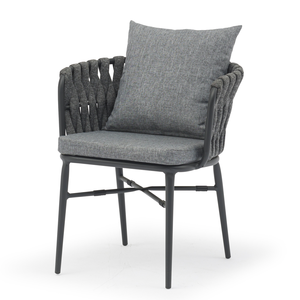 Vangarden extérieur polyester tressé corde en alliage d'aluminium cadre conique tube sangle <span class=keywords><strong>chaise</strong></span> pour balcon <span class=keywords><strong>terrasse</strong></span> meubles de loisirs - Product Image 2