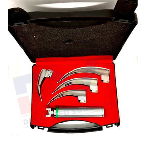 Delta Med <b>Surgical's</b> Disposable Macintosh Laryngoscope <b>Blade</b> Metal Fiber Optic <b>Surgical</b> Instrument Basis - Product Image 6