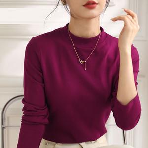 Personalizado 260gsm Heavy 100% algodón de gran tamaño de manga larga Camisetas de los hombres de ajuste cómodo en blanco liso camiseta para hombres - Product Image 6