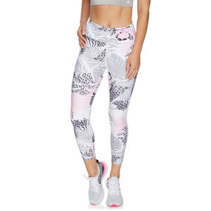 Pantalon de yoga en polyester Spandex respirant grande taille pour femmes motif solide évacuant la sueur léger Fitness Jogging course à pied Sports - Product Image 3