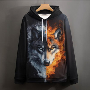 Sudaderas con Capucha Sublimadas Personalizadas para Hombre, Invierno 2025, Color Personalizado, Impresión de Logotipo, Transpirables, de Secado Rápido, Casuales - Product Image 3