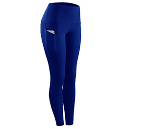 Leggings Deportivos de Cintura Alta para Mujer, Ajustados, Transpirables, de Poliéster/Algodón, con Efecto Levanta Glúteos, para Gimnasio y Entrenamiento, Servicio OEM - Product Image 5