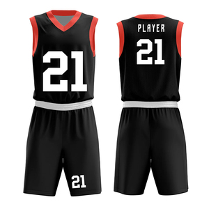 Uniforme de basket-ball vêtements de sport pour hommes haute qualité bas quantité minimale de commande logo personnalisé uniformes de basket-ball légers et respirants - Product Image 4
