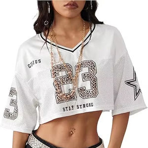 Chemise confortable pour femmes avec un design élégant Tissu en coton respirant Parfait pour tous les jours et Gym Streetwear - Product Image 2