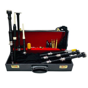 Baguettes à dudels écossaises sur mesure, durables, professionnelles, pour hommes, traditionnelles, pour mariage, neuves, en bois de rose naturel - Product Image 2