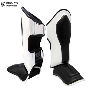 Protège-tibias nouveau style de cuir de qualité supérieure Protège-tibias de karaté Vente en gros Fabrication sur mesure Professionnelle - Product Image 4