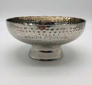 Cuenco de fruta dorado de lujo decorativo de calidad superior, cuencos de Chocolate elegantes, cuencos de galletas de Metal martillado con acento para el hogar - Product Image 2