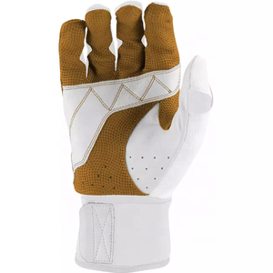 Guantes de béisbol transpirables con logo personalizado, para practicar béisbol al aire libre, de cuero, mano izquierda y derecha - Product Image 2