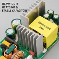 Carte d'alimentation à découpage AC/DC 24V 5A 120W à haut rendement, module d'alimentation à châssis ouvert pour équipement industriel