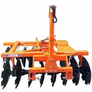 Agriculture machinery tractor drives rotary disc plough farm cultivator plow tiller three disc plough price