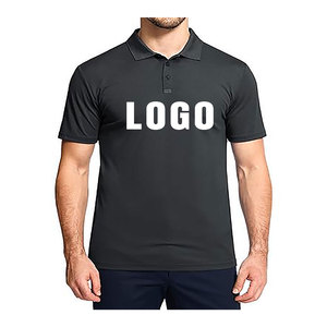 เสื้อโปโลสไตล์ธุรกิจผ้าคอตตอนสำหรับผู้ชาย, เสื้อโปโลสไตล์ลำลองสำหรับฤดูร้อนผ้าอัดและปักขนาดพิเศษผลิตในปากีสถาน - Product Image 2