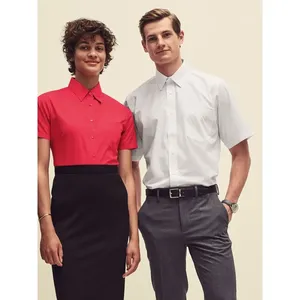 เสื้อโปโลโปรโมชั่นผ้าป๊อปลินแขนสั้นสำหรับองค์กร - Product Image 4