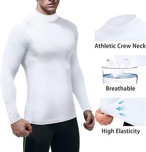 Camisas de compresión para hombre al mejor precio del fabricante profesional Diseño único con etiquetas personalizadas de alta calidad Rash Guard - Product Image 4