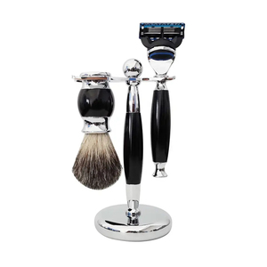 Maquinilla de Afeitar de Seguridad de Acero Inoxidable Elite para Hombre con Mango Largo Texturizado y Cuchilla Única de Acero Inoxidable para un Afeitado Húmedo y Limpio - Product Image 4