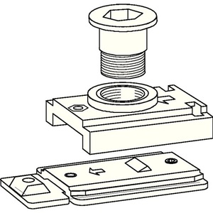 Unité de verrouillage RF DORMAKABA pour moteurs de rideaux intelligents pour rail coulissant G-N 150 - Product Image 3