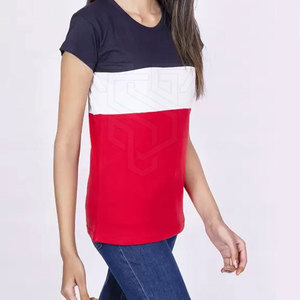 Ropa activa para mujer, camisetas para correr de verano, camiseta sostenible más vendida, logotipo personalizable, secado rápido, transpirable, algodón/Bambú - Product Image 2