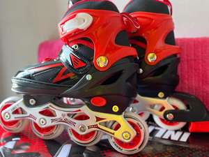 รองเท้าสเก็ตแบบอินไลน์ 4 ล้อ โครงอะลูมิเนียม พื้นรองเท้าด้านในทำจากยาง พื้นรองเท้าด้านนอกทำจากพลาสติก สำหรับทุกเพศ เหมาะสำหรับฤดูหนาวและฤดูใบไม้ผลิ - Product Image 6