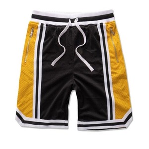 Short de basket-ball rétro pour hommes pour la mode de rue Short d'entraînement en maille personnalisé de haute qualité avec option de logo personnalisé - Product Image 4