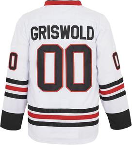 Venta al por mayor de camisetas de hockey sobre hielo OEM Pro Fit uniformes logotipo personalizado duradero control de humedad tela secado rápido sublimado poliéster - Product Image 6