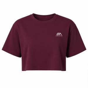 Camiseta Deportiva Corta Unisex, Estilo Oversize, Color Sólido, Cuello Redondo, Manga Corta, Informal, para Verano - Product Image 4