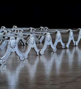 Stunning Metal Cutlery Chopstick Rest Spoon Rest <b>For</b> <b>Kitchen</b> Home Hotel Restaurant And Wedding Events Usage Table <b>Decor</b> <b>Items</b> - Product Image 1