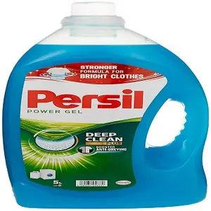 Persil पावर जेल तरल कपड़े धोने का साबुन, गहरी साफ प्लस प्रौद्योगिकी के साथ, 5L