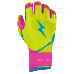 Professional Bruce Bolt Quality Anti-Slip Baseball <b>Glove</b> Custom Logo Design Premium Split Leather Batting <b>Gloves</b> - Product Image 2