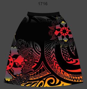 Mini-jupe taille haute en coton et polyester à sublimation personnalisée pour femmes/jupe slim, coupe ample, légère et respirante pour femmes - Product Image 5