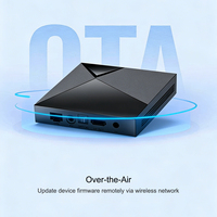 Boîtier TV Premium Q11 2026 Android 14.0 Amlogic S905X4 4 Go 32 Go Décodeur 8K Smart Android Box avec télécommande vocale BT Double Wi-Fi 2.4G 5G