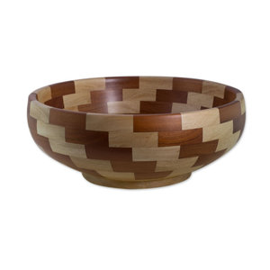 Meilleure vente Bol de service à pâte en bois Salade japonaise et service de fruits Vente en gros Bol à pâte en bois pour la maison Hôtel Ustensiles de cuisine - Product Image 3