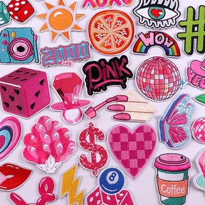 Parches bordados de hierro para aventura al aire libre Camping DIY pegatina parche en ropa insignias para coser para ropa - Product Image 1