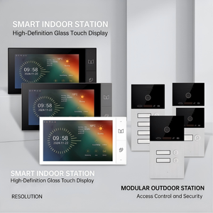 Tuya Smart Doorbell Camera <strong>System</strong> with Touch Screen Monitor Wired <strong>Video</strong> Intercom for Home Villa Apartment Security - Product Image 4